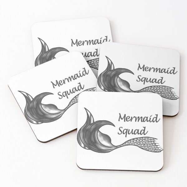 Item preview, Mermaid Squad Mermaid Tail in chrome designed and sold by SunnyDazDesign.