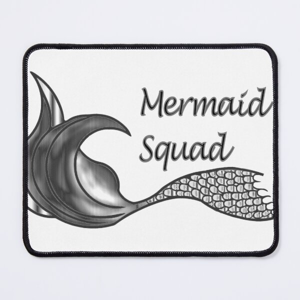 Item preview, Mermaid Squad Mermaid Tail in chrome designed and sold by SunnyDazDesign.