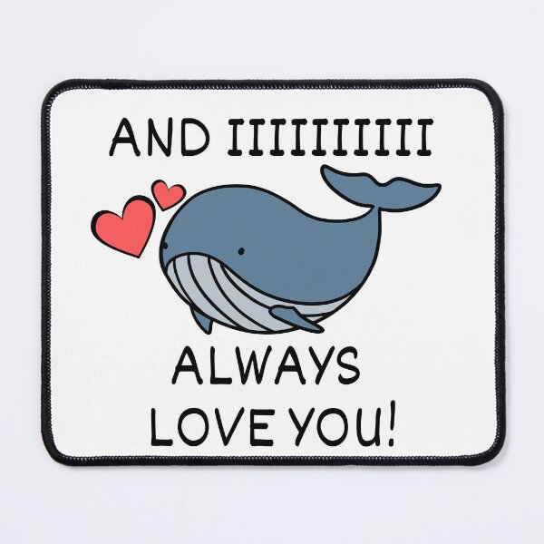 Item preview, And I Whale Always Love You! Dolly Parton Valentine's Day Pun designed and sold by Pun Intended.