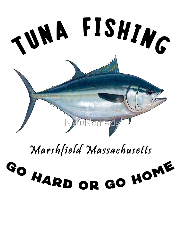 Tuna - Retro Style Vintage Bluefin Tuna Fishing Fisherman T-Shirt