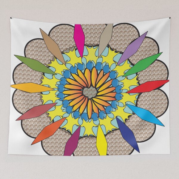 Item preview, Diamond Mandala designed and sold by Patterns4Nature.