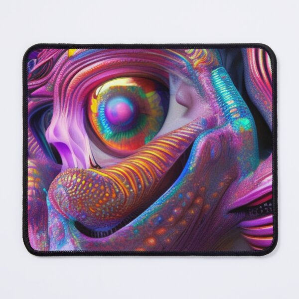Aperçu de l'œuvre Psychedelic Face #59 - Part of Our Psychedelic Faces Collection créée et vendue par Psychedelic Psychos.