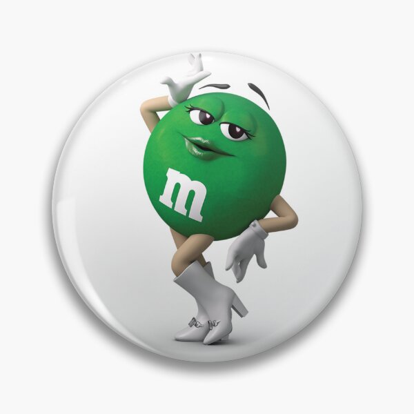 Artikelvorschau, Grünes M&M entworfen und verkauft von Sunniest Designs.