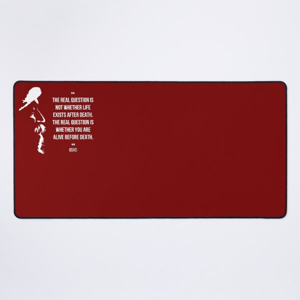 Item preview, Osho Inspirational Quote - Are You Truly Alive? designed and sold by RetComly.