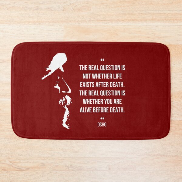 Item preview, Osho Inspirational Quote - Are You Truly Alive? designed and sold by RetComly.