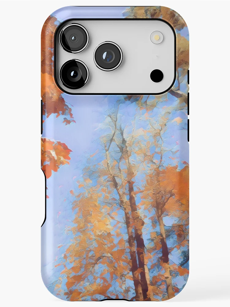 Thumbnail 1 of 4, iPhone Case, Fall Home Trees designed and sold by InTrendSick.