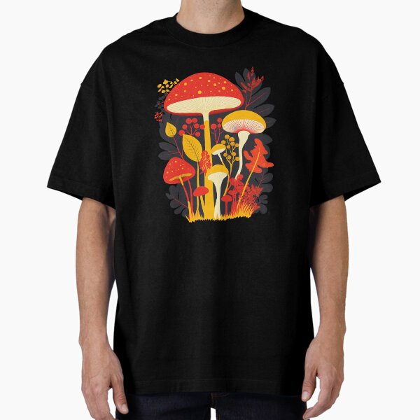 Item preview, Magical Mushroom Art, Hippy, Vintage, Fantasy, Illustration designed and sold by Artefact3000.