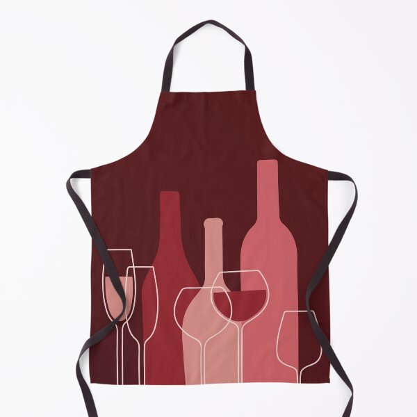 Item preview, Feminine Wine Silhouette (Dark Pink Color Palette) designed and sold by NMattsonDesigns.