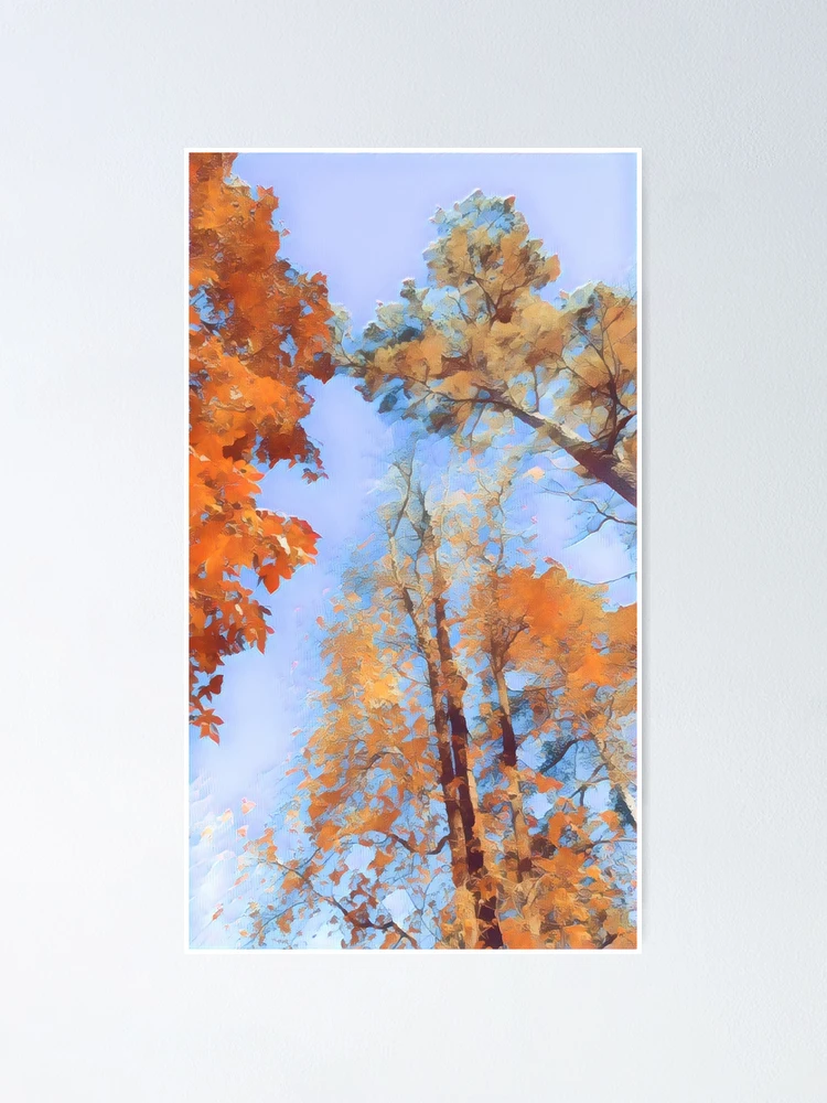 Thumbnail 1 of 3, Poster, Fall Home Trees designed and sold by InTrendSick.