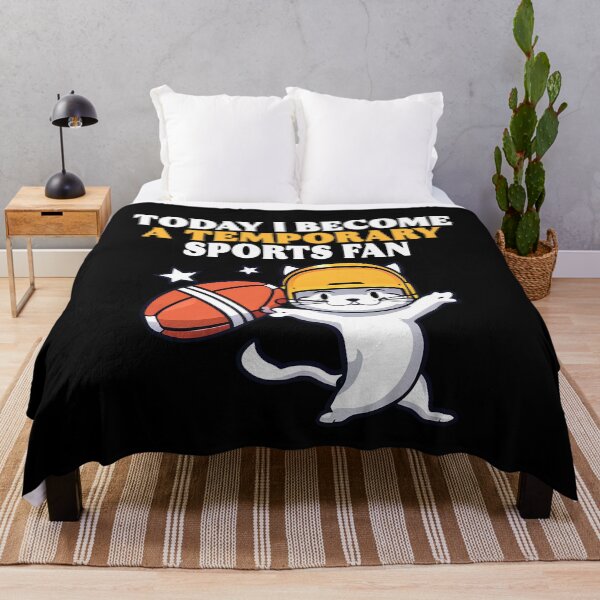 Item preview, Cats in Football Helmets Cheering On My Team Football Humor designed and sold by TMelonShop.