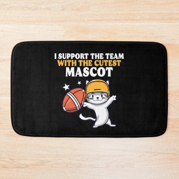 Item preview, Dancing Cat In Helmet Humor Football Sunday Fan Mascot Event designed and sold by TMelonShop.