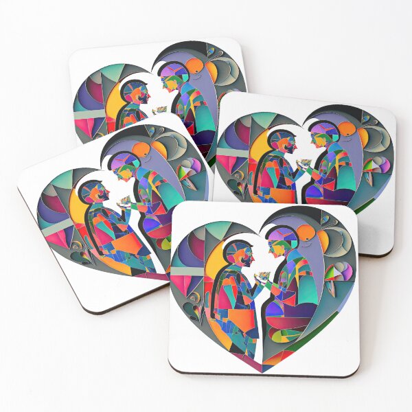 Item preview, Heart Art "Hearts Entwined In Love" designed and sold by PurpleHydrogen.