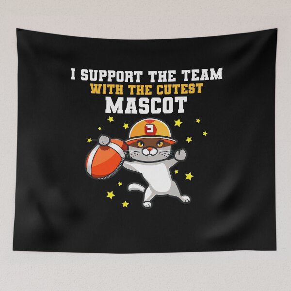 Item preview, Dancing Cat In Helmet Humor Football Sunday Fan Mascot Event designed and sold by TMelonShop.
