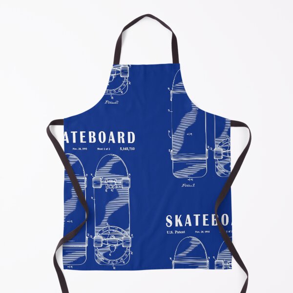 Item preview, Skater Skateboard Skateboarding Vintage Patent Drawing Print designed and sold by ismdesigner.