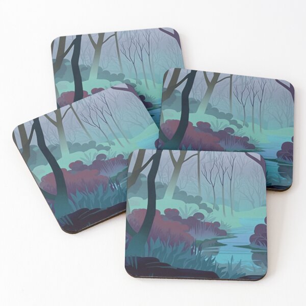 Item preview, The Foggy Glade designed and sold by ColorMeCrafted.