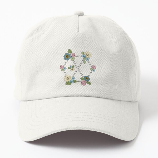 Aperçu de l'œuvre Logo fleuri EXO créée et vendue par Mornin' Sunshine.