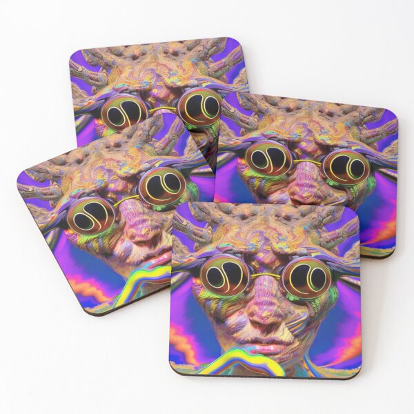 Artikelvorschau, Psychedelic Face #61 - Part of Our Psychedelic Faces Collection entworfen und verkauft von Psychedelic Psychos.
