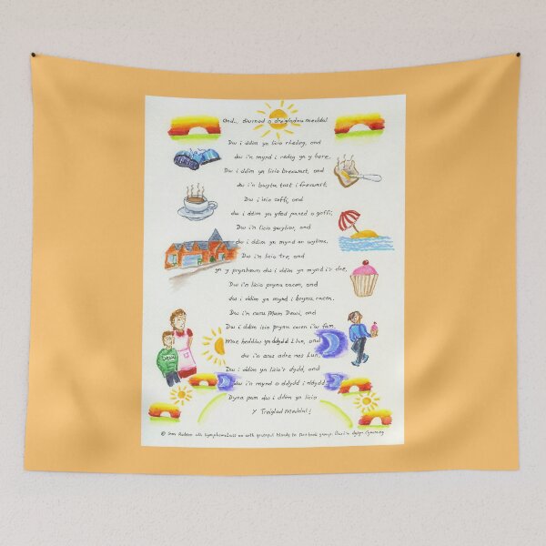 Item preview, Ond… diwrnod o dreigladau meddal designed and sold by LymphomaLass.