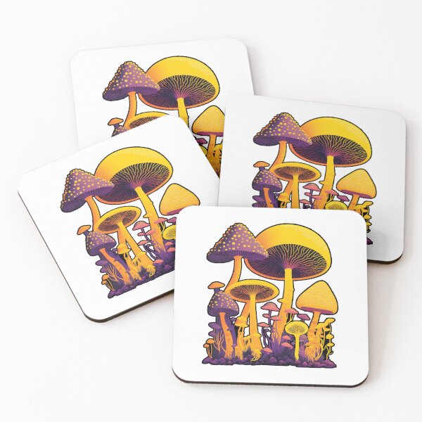 Item preview, Magical Mushroom Art, Hippy, Vintage, Fantasy, Illustration designed and sold by Artefact3000.