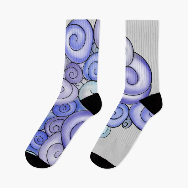 Item preview, Aubergine Clouds designed and sold by lezell.