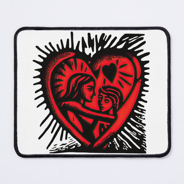 Item preview, Heart Art "Romantic Love Story" designed and sold by PurpleHydrogen.