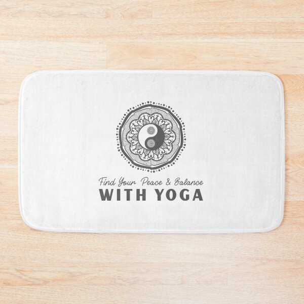 Item preview, Find Your Peace & Balance With Yoga designed and sold by Harmonick-Tees.
