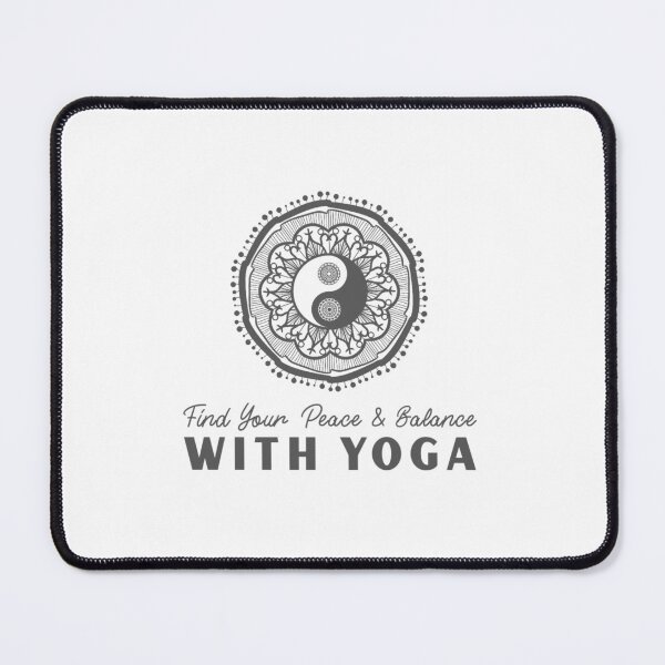 Item preview, Find Your Peace & Balance With Yoga designed and sold by Harmonick-Tees.