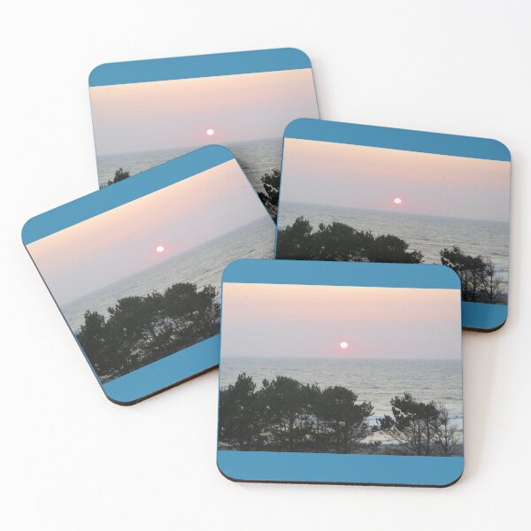 Item preview, Sunset Over the Pacific Ocean - Oregon Coast designed and sold by TechLaughs.