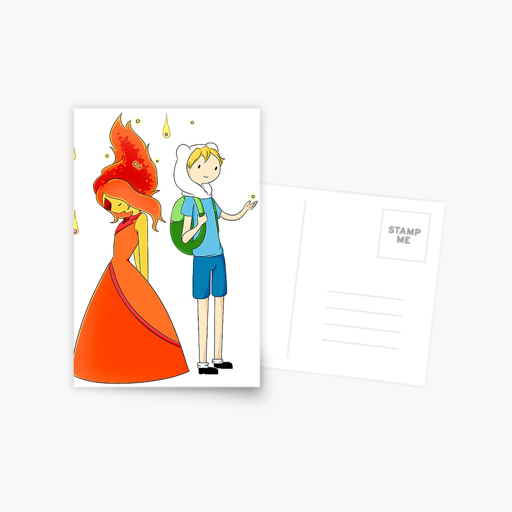 Flame princess and Finn