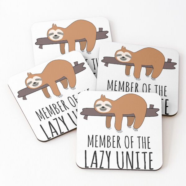 Item preview, Member of the Lazy Unite - Funny Sloth designed and sold by EnzoVectorism.