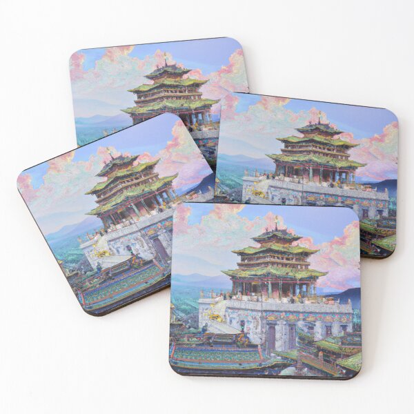 Item preview, Nanshan Temple Japanese Art designed and sold by CherWhiteRabbit.