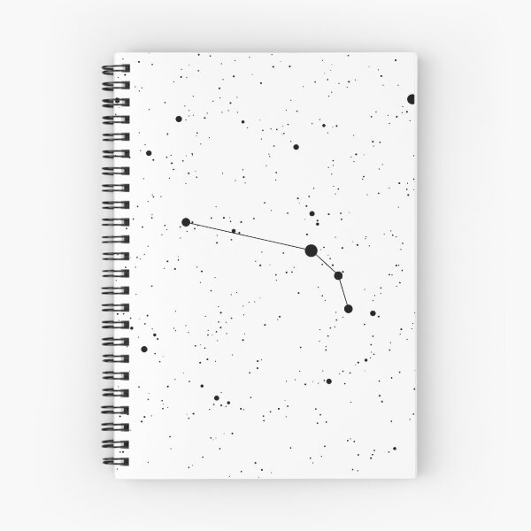 Item preview, Aries Zodiac Sign With Starry Background - Black designed and sold by jadeandmoth.