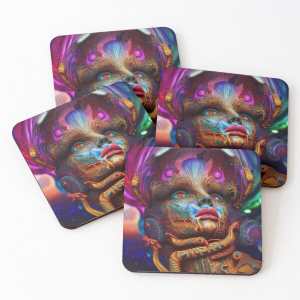 Item preview, Psychedelic Face #63 - Part of Our Psychedelic Faces Collection designed and sold by Psychedelic Psychos.