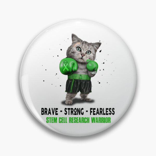 Item preview, Stem Cell Research Warrior - BRAVE STRONG FEARLESS designed and sold by Berriosly.