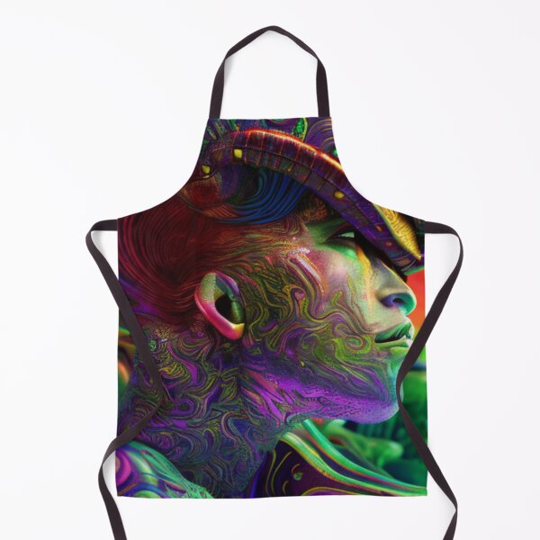 Item preview, Psychedelic Face #64 - Part of Our Psychedelic Faces Collection designed and sold by Psychedelic Psychos.