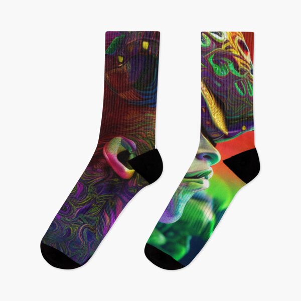 Item preview, Psychedelic Face #64 - Part of Our Psychedelic Faces Collection designed and sold by Psychedelic Psychos.