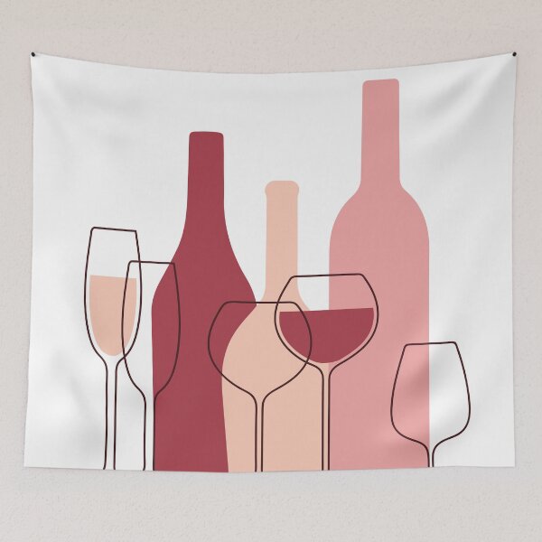 Item preview, Feminine Line Art Wine Design designed and sold by NMattsonDesigns.