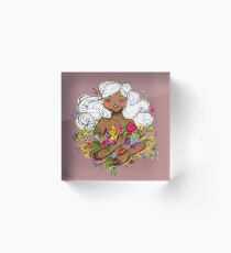 Nature goddess Acrylic Block
