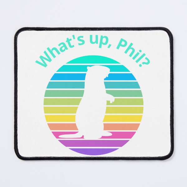 Item preview, What's up, Phil? T-shirt with a groundhog. designed and sold by Rowbic.