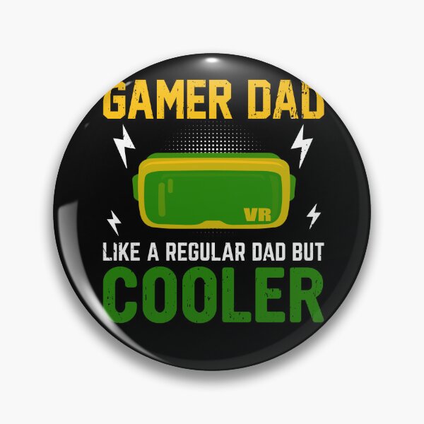 Item preview, Gamer VR Daddy Headset Haptics Coolest Virtual Dad designed and sold by DadJokeDescript.