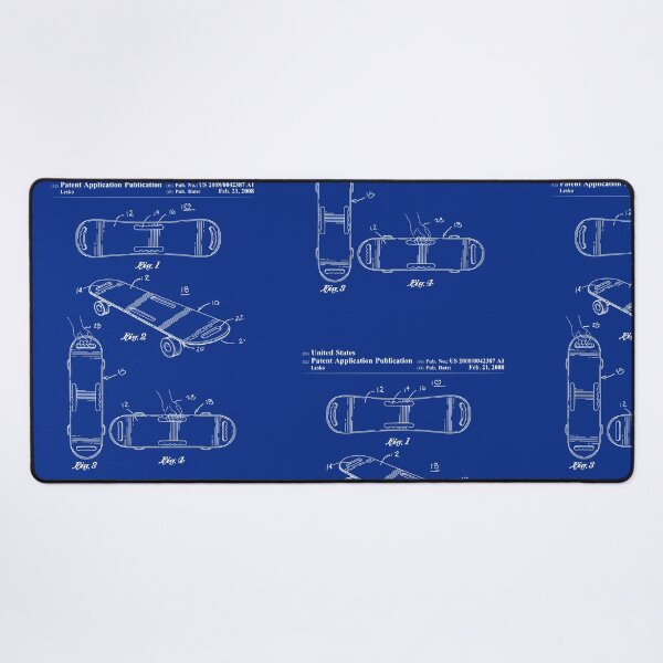 Item preview, Skater Skateboard Skateboarding Vintage Patent Drawing Print designed and sold by ismdesigner.