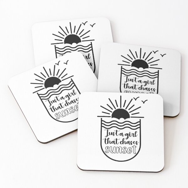 Item preview, just a girl that chases sunsets designed and sold by Art-Ona.