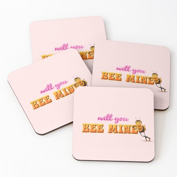 Item preview, Will You Bee Mine Bee Movie Valentines Gift designed and sold by snazzyseagull.