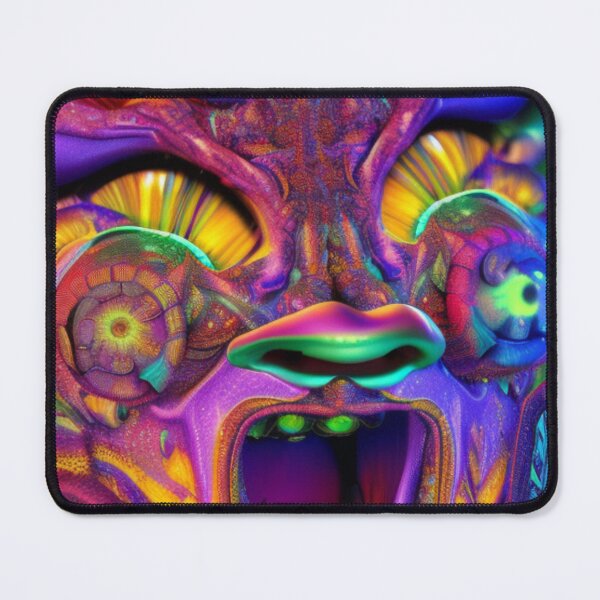 Artikelvorschau, Psychedelic Face #66 - Part of Our Psychedelic Faces Collection entworfen und verkauft von Psychedelic Psychos.