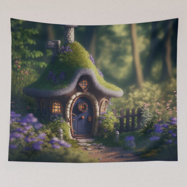 Item preview, Tiny Cottage Home designed and sold by letsgetinspired.