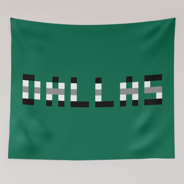 Item preview, Pixel NHL Dallas in Home Colors designed and sold by gkillerb.