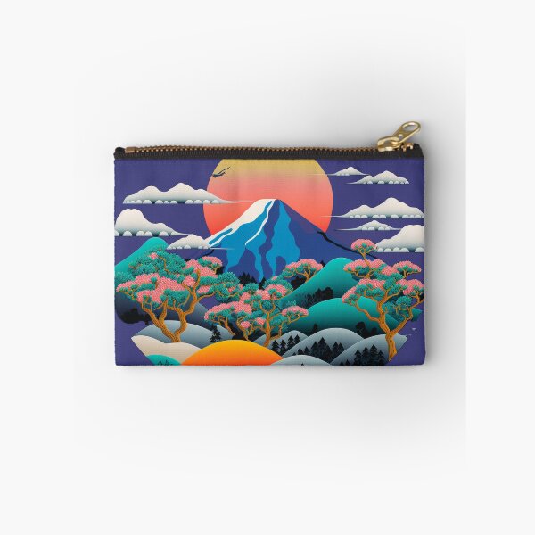 Aperçu de l'œuvre Coucher de soleil sur le Mont Fuji créée et vendue par DancingBuddha.