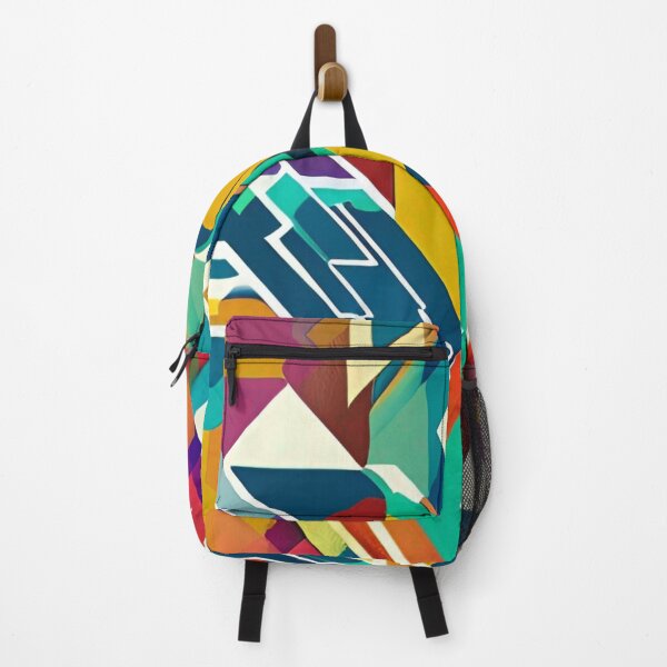 Item preview, Mix colors with symmetrical design perfect for a gym bag designed and sold by GrafDot.