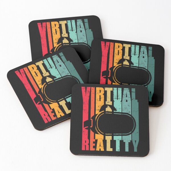 Item preview, Coolest Virtual Reality Vintage Headset Design Colorful designed and sold by DadJokeDescript.