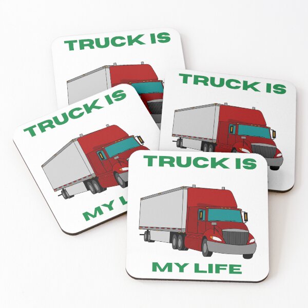 Item preview, Truck is my life designed and sold by Bart-Designs.